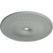 Ekena Millwork Galveston Ceiling Medallion (Fits Canopies up to 5 7/8"), 51"OD x 3 5/8"ID x 3 3/8"P, Primed White CM51GL - alternate 3